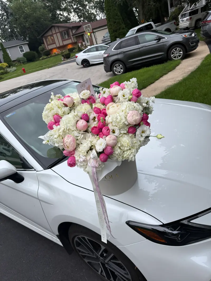 Blush Affair Flower Box