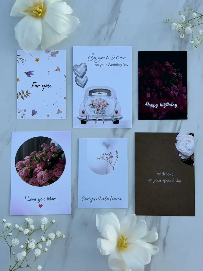 Greetings cards