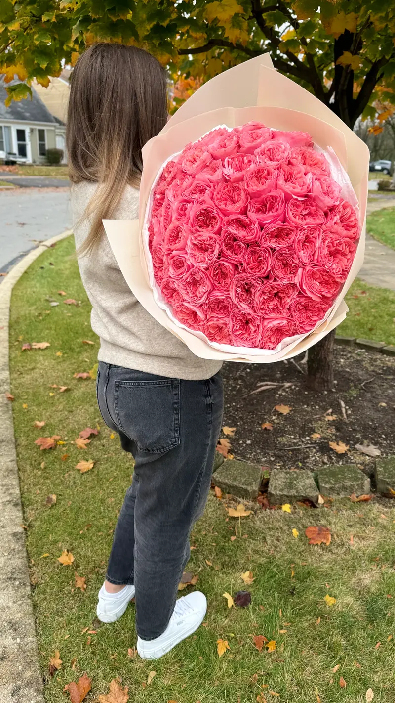 Pink X-Pression Rose Bouquet