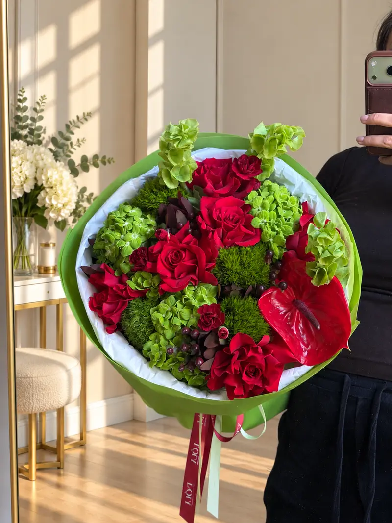 Ruby Garden Bouquet